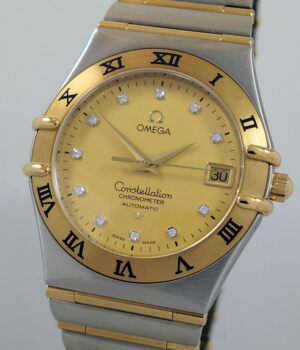 OMEGA Constellation  1202.15.00  35.5mm Steel & 18k Yellow-Gold Unused!!