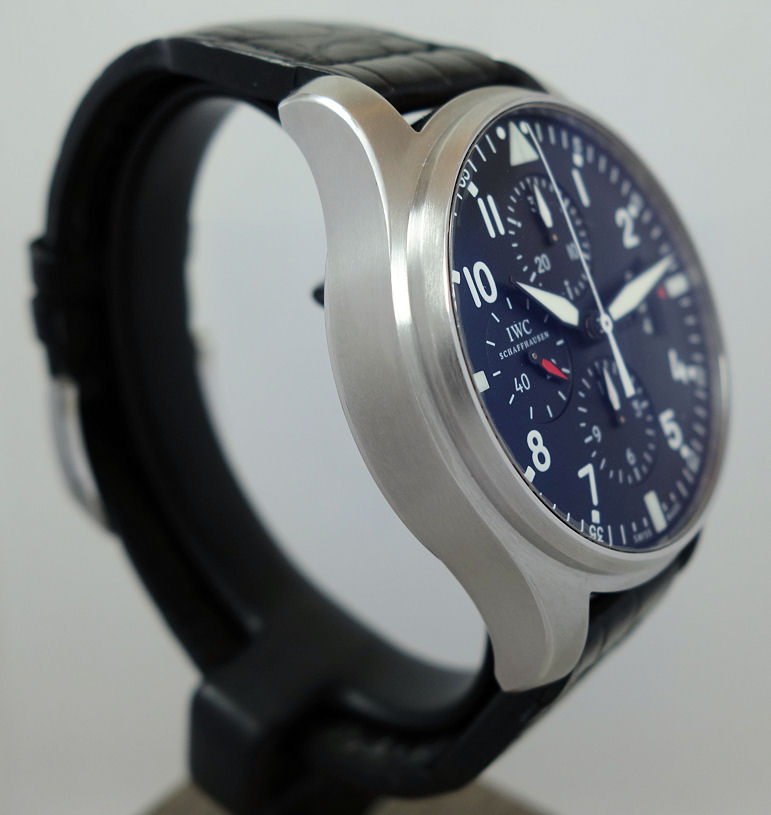 DSC07528 IWC PILOT CHRONOGRAPH 43mm IW377701 Box & Card