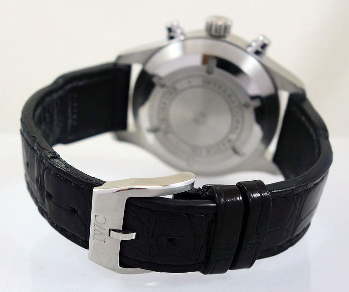 DSC07531 IWC PILOT CHRONOGRAPH 43mm IW377701 Box & Card