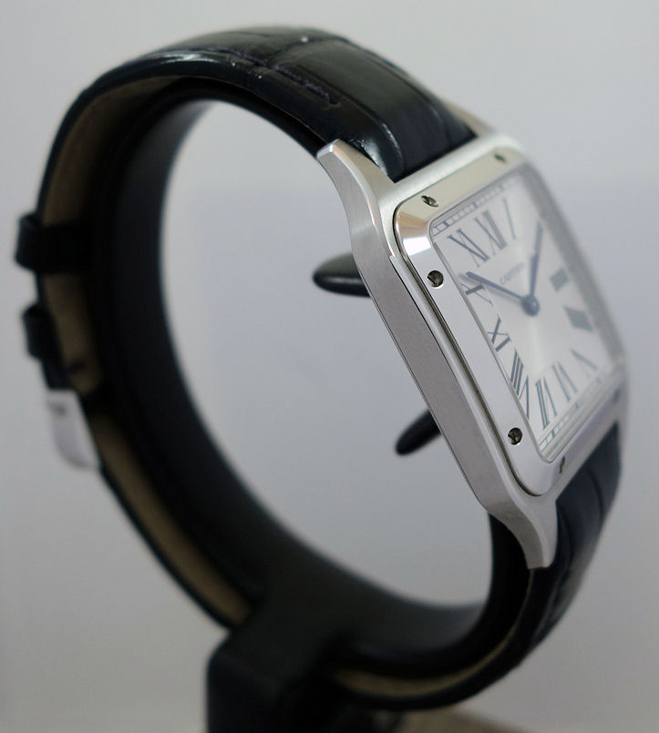 DSC07839 Cartier Santos Dumont Steel Medium-Large WSSA0022