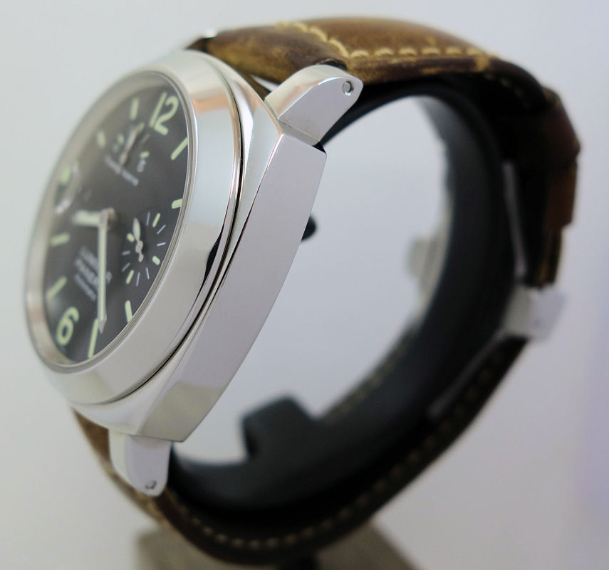 DSC07868 Panerai PAM 123 Luminor Destro (left-hand) Power Reserve *RARE* Box & Card