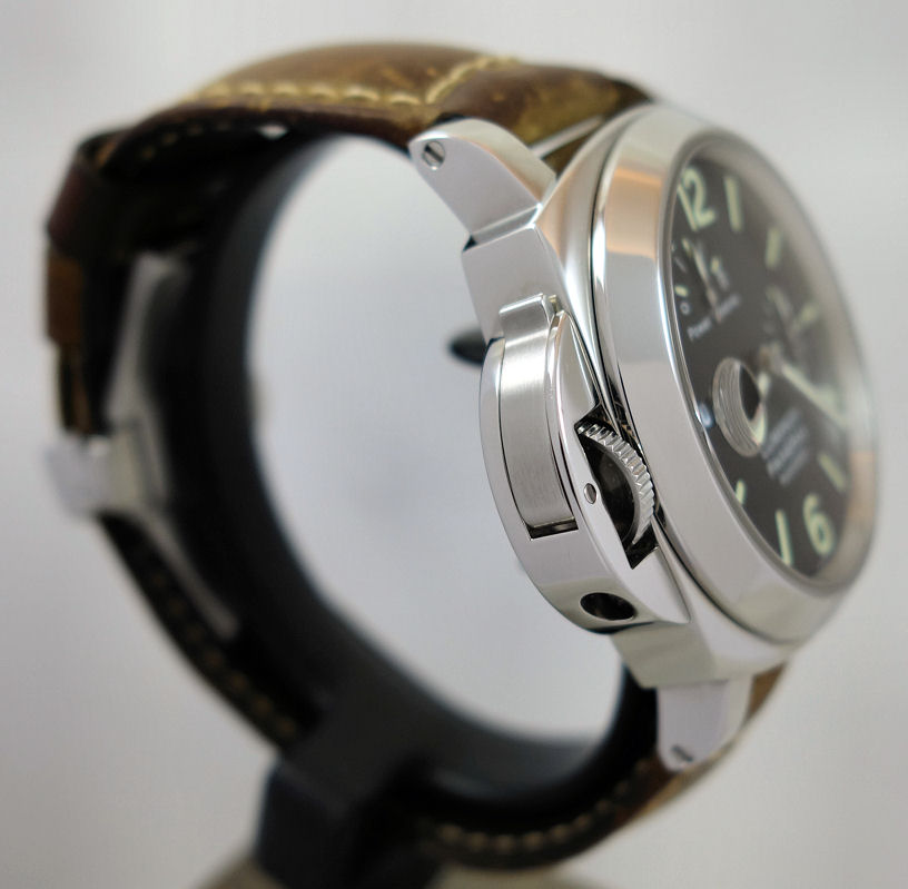 DSC07869 Panerai PAM 123 Luminor Destro (left-hand) Power Reserve *RARE* Box & Card