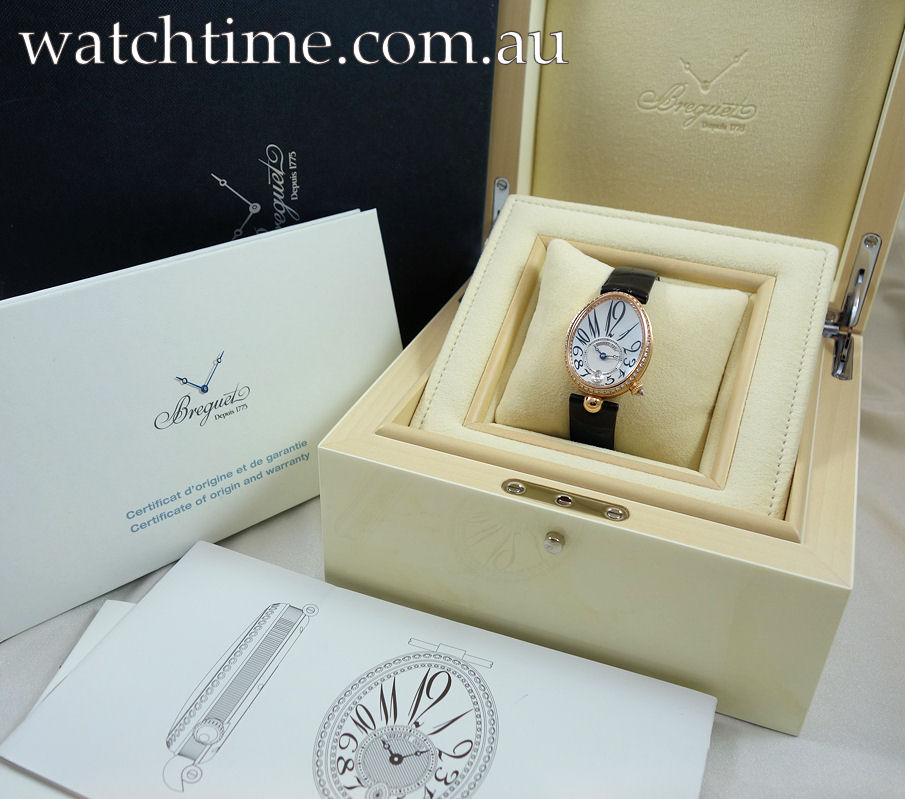 DSC07955 Breguet Reine de Naples 8918 Rose-Gold & Diamonds ****RRP $76,800**** LIKE NEW!!!!