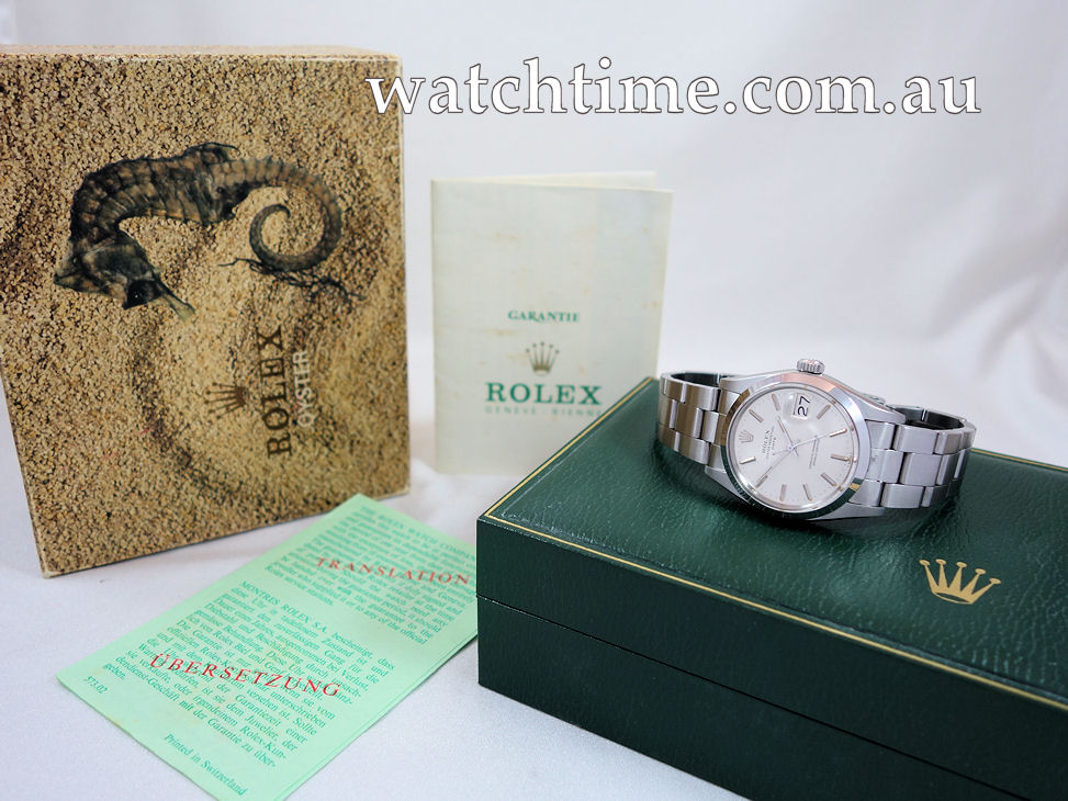 DSC07964 1979 ROLEX Oyster Perpetual Date ref 1500 with box & papers!