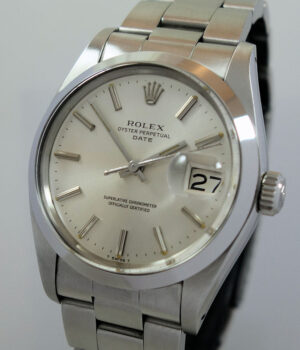 1979 ROLEX Oyster Perpetual Date ref 1500 with box & papers!
