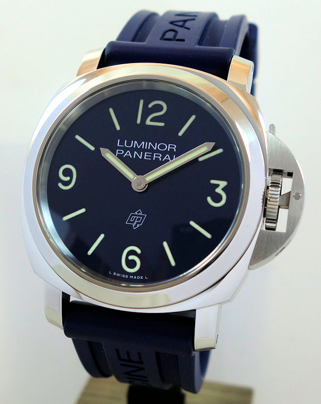 DSC08019 Panerai Luminor Base Logo 44mm, Steel PAM1623 Blue-dial Box & Card