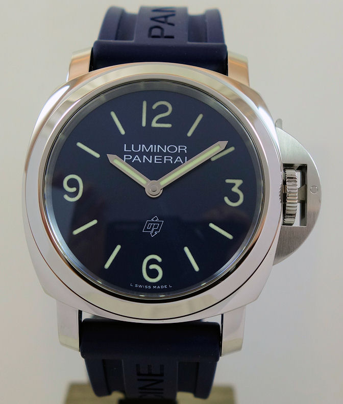 DSC08020 Panerai Luminor Base Logo 44mm, Steel PAM1623 Blue-dial Box & Card