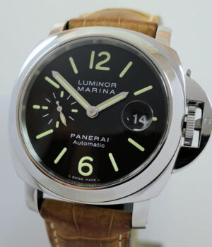 Panerai Luminor Marina PAM104 Steel 44mm Box & Papers