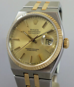 Rolex OysterQuartz  Gold & Steel 17013 c 1988