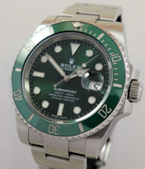 Rolex Submariner 116610LV GREEN HULK Box & Card 2017