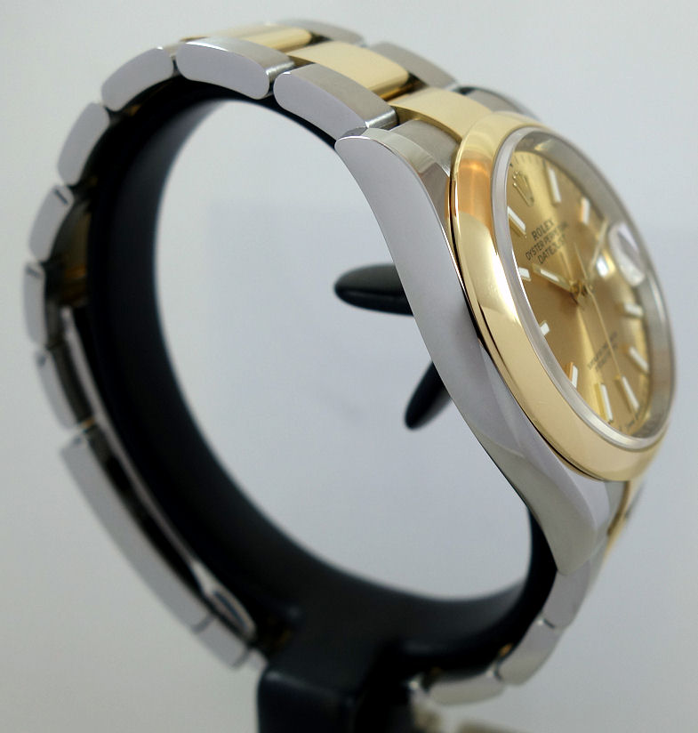 DSC08189 Rolex Datejust 36 18k Yellow-Gold & Steel 126203 Box & Card 2026 * $5,000 off Retail*