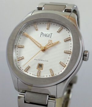 PIAGET Polo Date 36mm Steel, Diamond-dial  G0A50028 Box & Card 2026 *AS NEW*UNUSED*