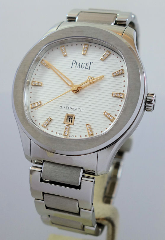 DSC08203 PIAGET Polo Date 36mm Steel, Diamond-dial G0A50028 Box & Card 2026 *AS NEW*UNUSED*