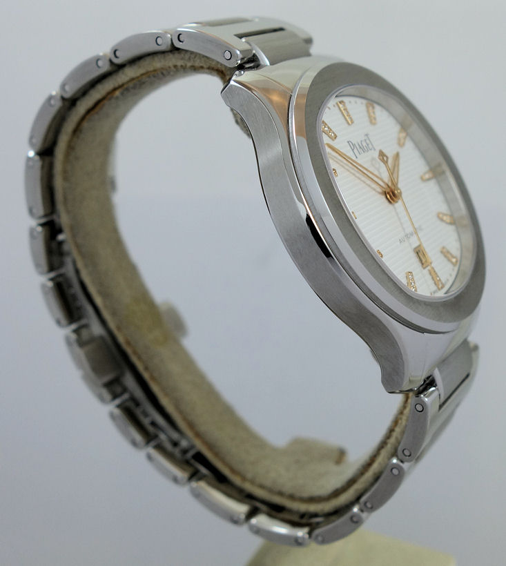 DSC08211 PIAGET Polo Date 36mm Steel, Diamond-dial G0A50028 Box & Card 2026 *AS NEW*UNUSED*