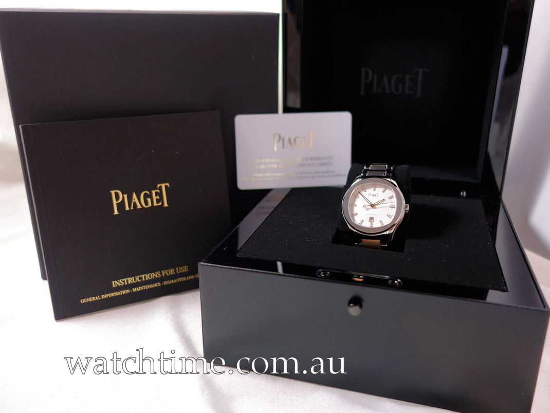 DSC08218 PIAGET Polo Date 36mm Steel, Diamond-dial G0A50028 Box & Card 2026 *AS NEW*UNUSED*