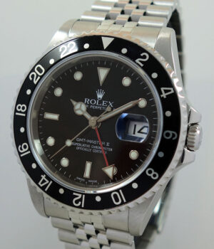 ROLEX GMT MASTER II 16710 Black bezel & Jubilee bracelet  Box & Papers! Coming Soon