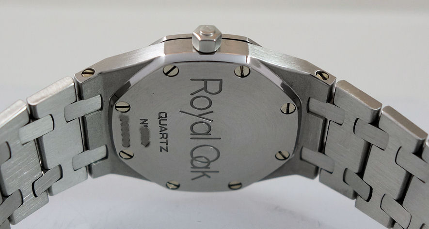 DSC08282_s Ladies AUDEMARS PIGUET Royal Oak Steel & Gold, Ice-blue dial 67470ST