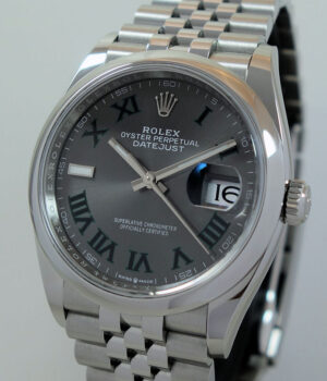 Rolex Datejust 36 Wimbledon Dial 126200 Box & Card 2025
