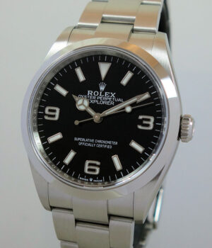 ROLEX EXPLORER I 36mm 124270 Box & Card