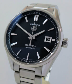 TAG Heuer Calibre 5 Automatic, 39mm Steel  WAR211A-0