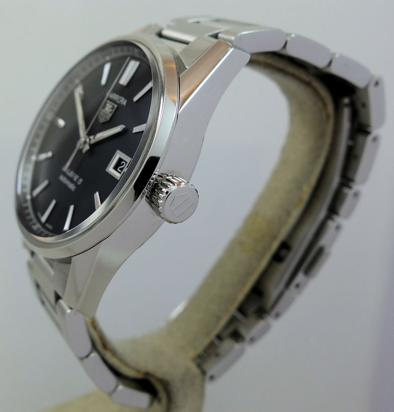DSC08463 TAG Heuer Calibre 5 Automatic, 39mm Steel WAR211A-0