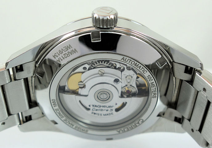 DSC08469 TAG Heuer Calibre 5 Automatic, 39mm Steel WAR211A-0