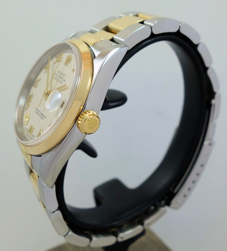 DSC08523 Rolex Datejust 36 Pyramid Roman dial 16203 c 2000