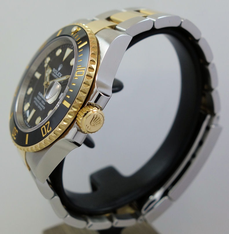 DSC08654 Rolex Submariner Gold & Steel 126613LN 41mm Oct Box & Card $8,000 Off Retail!