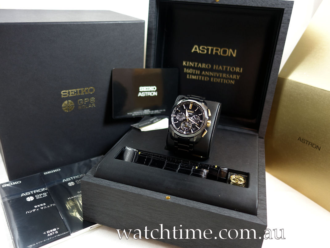DSC08803 SEIKO Astron GPS Solar Kintaro Hattori 160th Anniversary Ltd Edn SSH073 Caliber 5X53