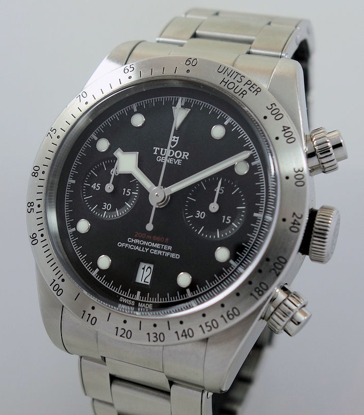 Tudor Black Bay Chrono 41mm Steel on Bracelet 79350