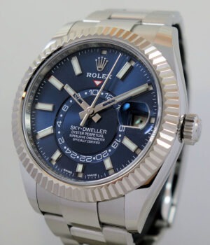 Rolex Sky-Dweller 326934  Steel, Blue-dial  2022 Full Set!!