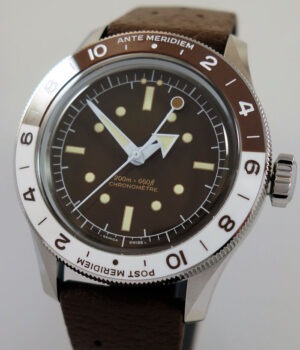 SERICA 8315 Travel Chronometre GMT 39mm Sand Red