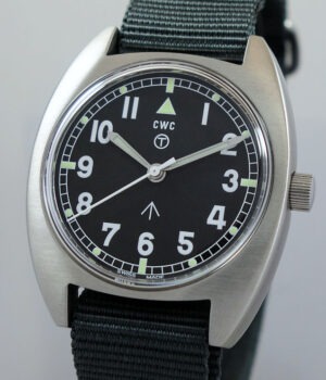 CWC Mellor-72  Manual-winding  38mm Tonneau case