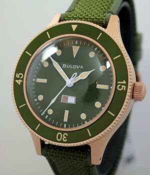 Bulova MIL-SHIP Bronze 98A324 Automatic 150th Special Edition