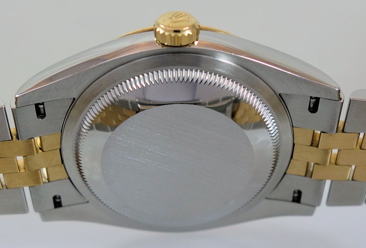 DSC09616 Rolex Datejust 36 18ct Yellow-gold & Steel Computer Diamond dial 126233